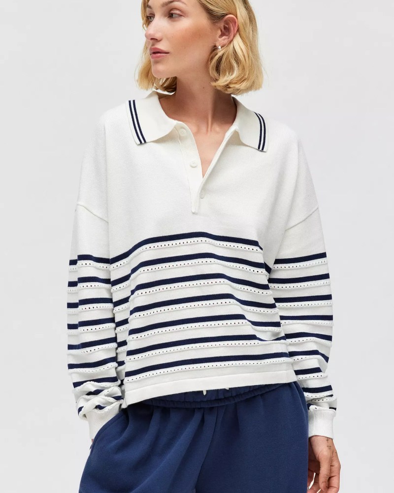 Sweater Trends 2025: Sweatshirts, Sheer Sweaters, and Short Sleeves