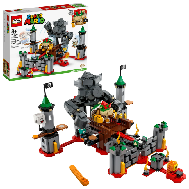 LEGO Super Mario Bowser’s Castle Boss Battle Expansion Set