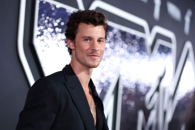 ELMONT, NEW YORK - SEPTEMBER 11: Shawn Mendes attends the 2024 MTV Video Music Awards at UBS Arena on September 11, 2024 in Elmont, New York.