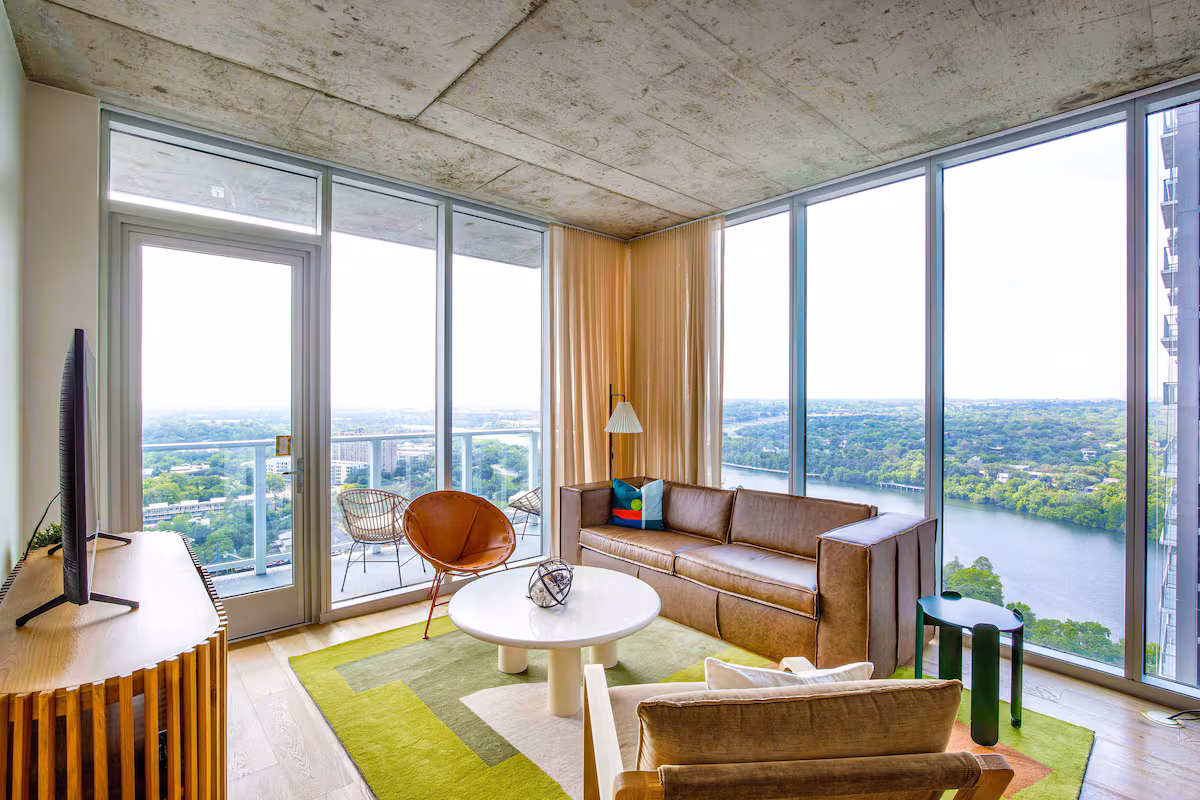 View of a living room