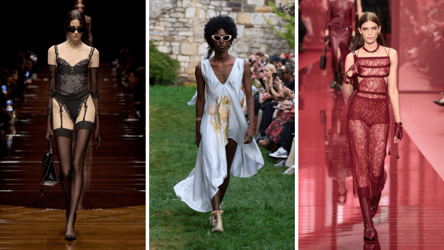 balenciaga, collina strada, gucci spring/summer 2025 runways