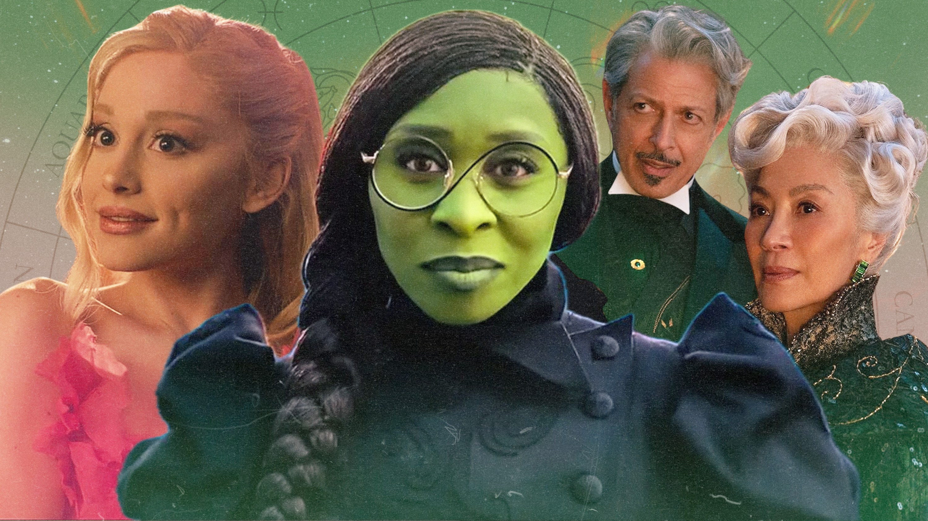 A few characters from the 'Wicked' movie
