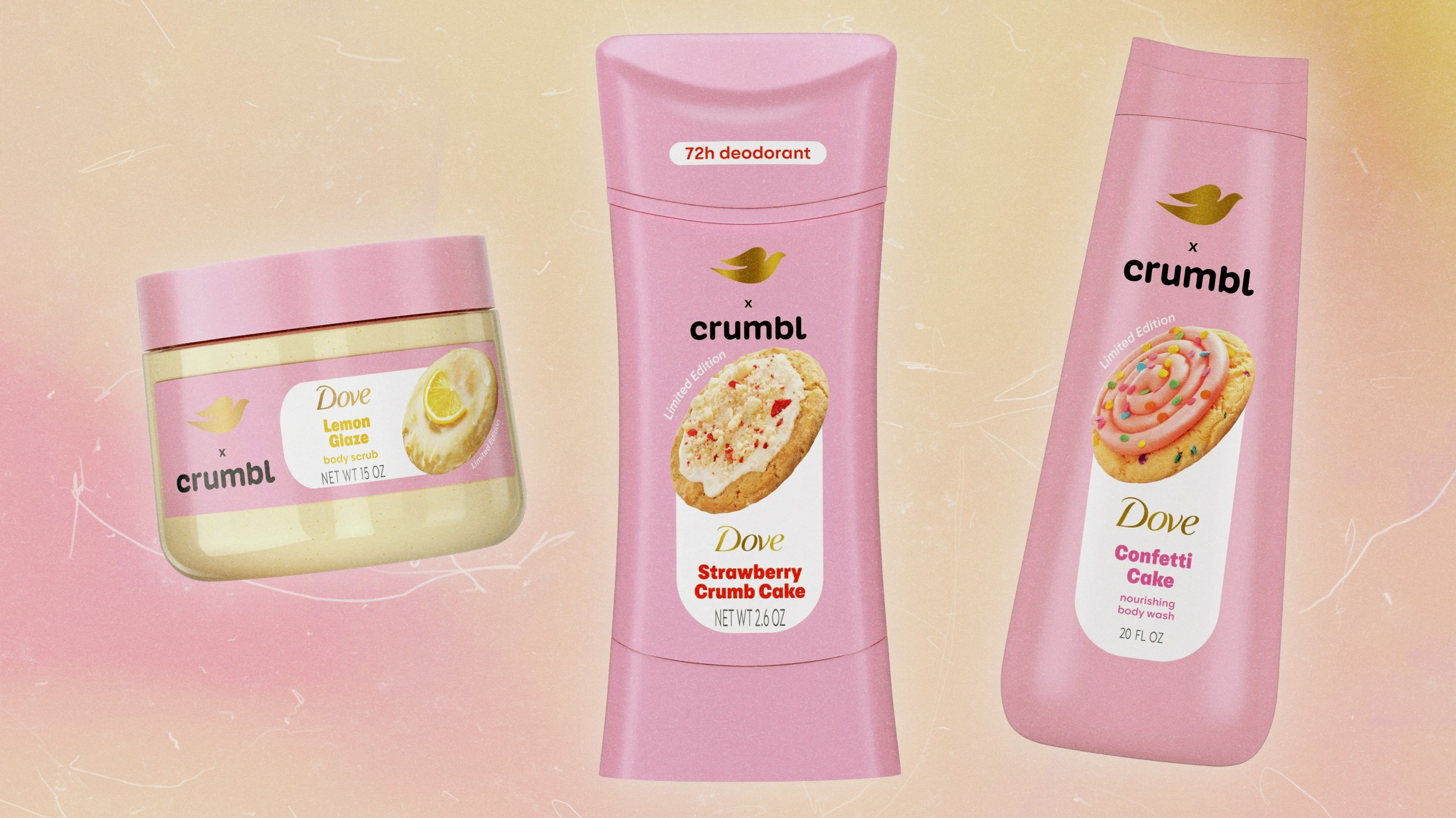 Dove x Crumbl Collection at Walmart