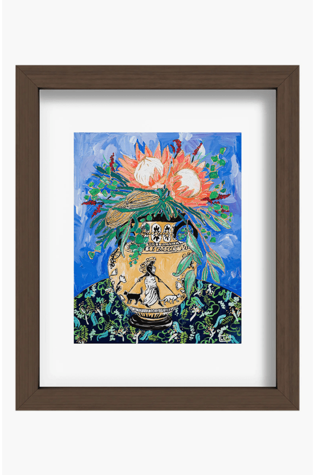 Deny Designs Lara Lee Meintjes Cat Walk Framed Wall Art