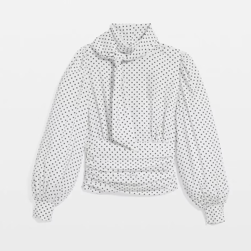 Olivia Rodrigo Wore a Polka Dot Dress From White House Black Market