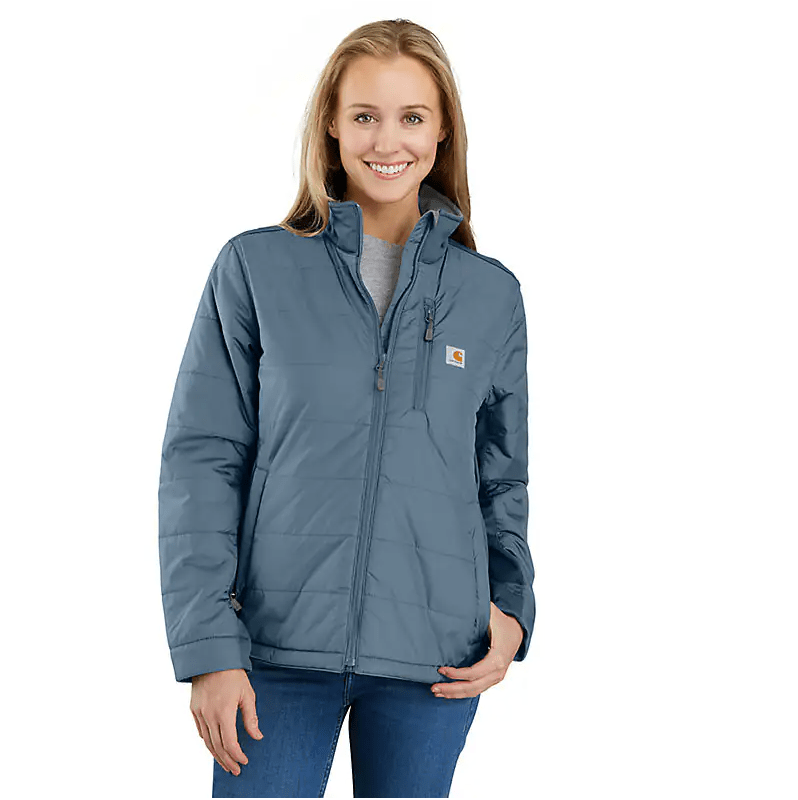 Carhartt Lightweight Puffer Jacket in light blue colorway