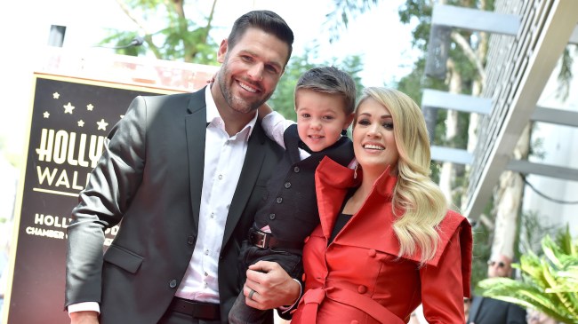 Mike Fisher, Isaiah Fisher, Carrie Underwood