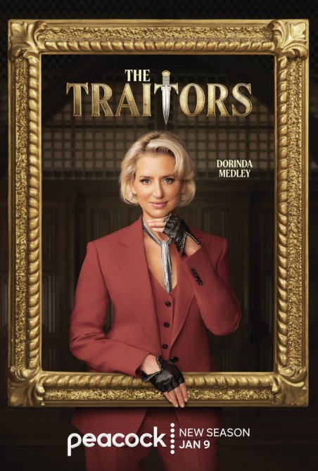 THE TRAITORS -- "Character Portraits" -- Pictured: Dorinda Medley