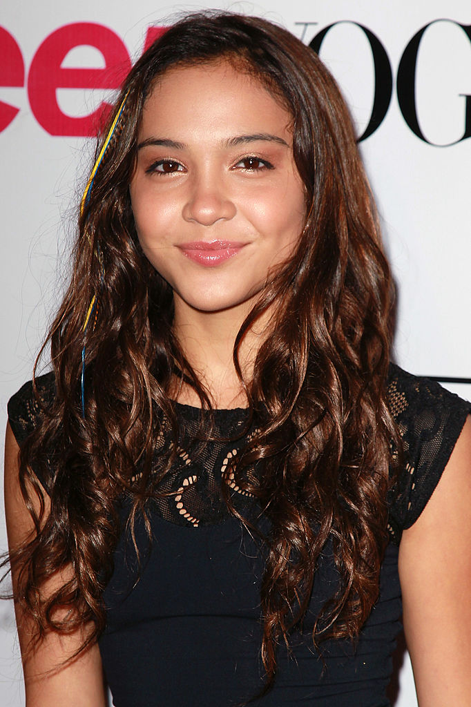 LOS ANGELES, CA - SEPTEMBER 23:  Actress Stella Hudgens attends the 9th annual Teen Vogue's Young Hollywood party at Paramount Studios on September 23, 2011 in Los Angeles, California.