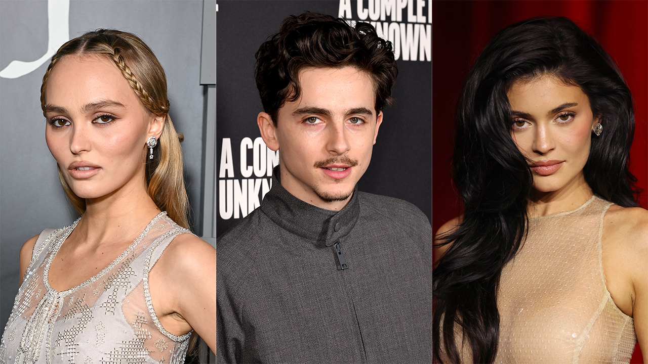 Lily Rose Depp, Timothee Chalamet, Kylie Jenner