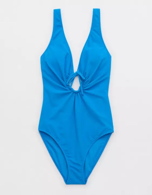Aerie Terry Keyhole One Piece