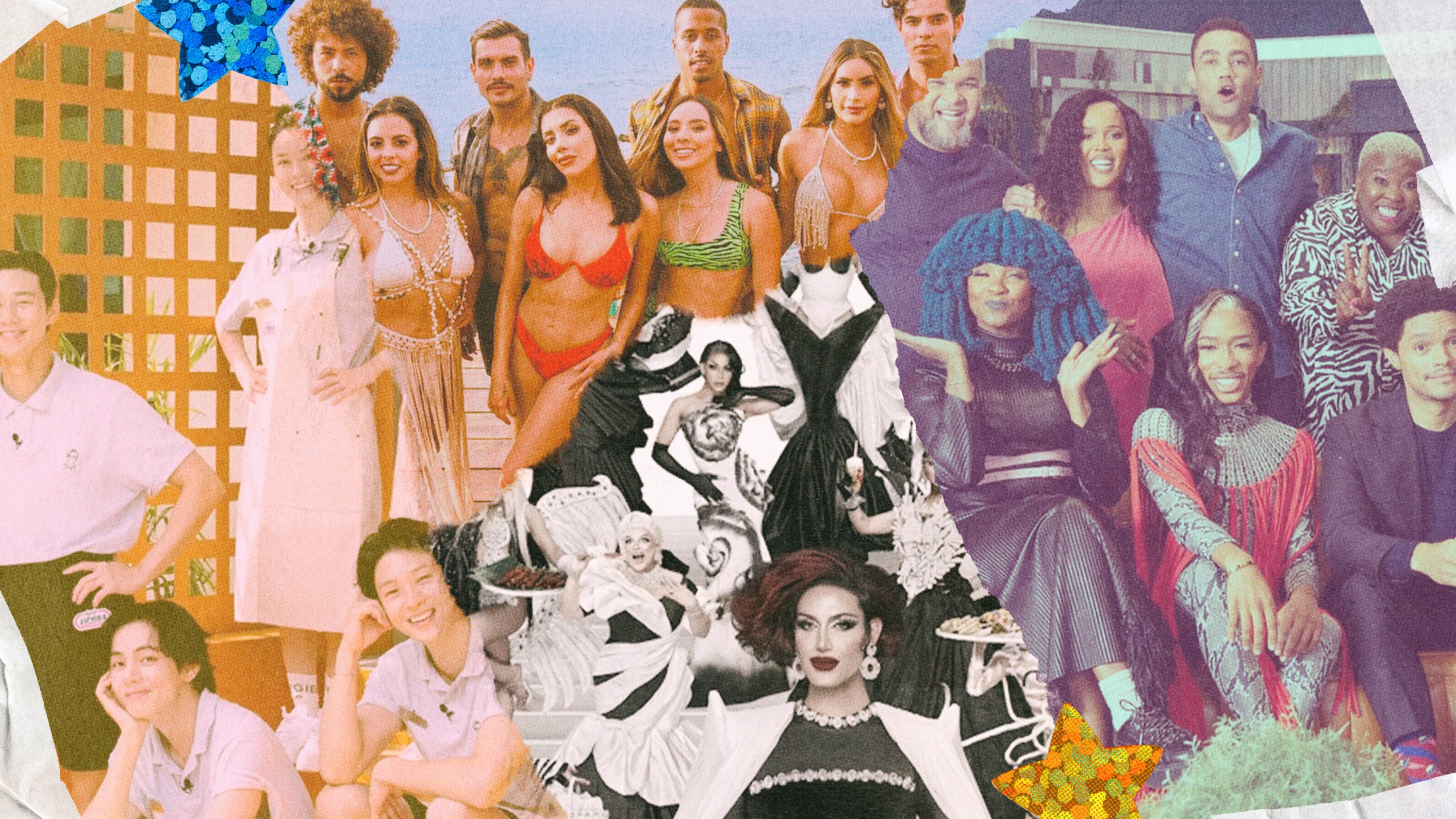 Collage of International Reality Shows