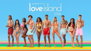 LOVE ISLAND USA -- Pictured: (l-r) Taylor, Yulissa, Olandria, Nicolas, Chelley, Jeremiah, Belle-A, Ace, Huda, Austin