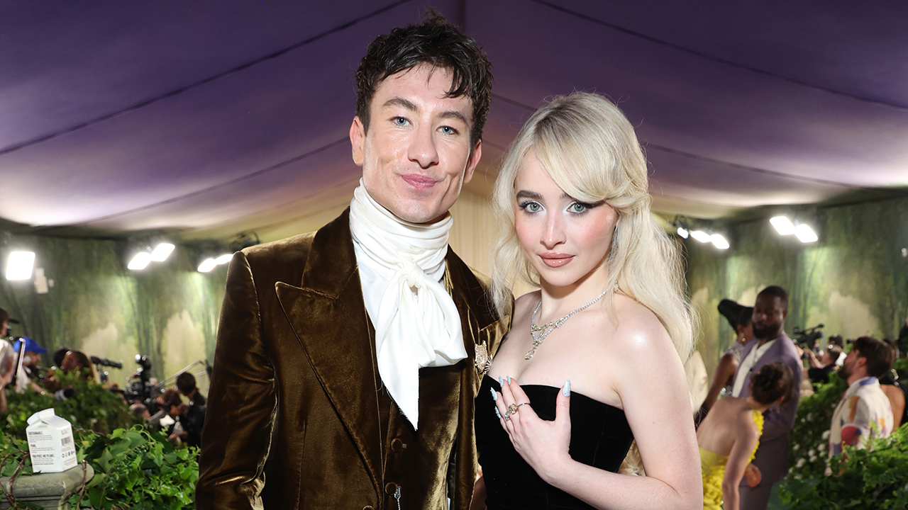 NEW YORK, NEW YORK - MAY 06:  (L-R) Barry Keoghan and Sabrina Carpenter attend The 2024 Met Gala Celebrating "Sleeping Beauties: Reawakening Fashion" at The Metropolitan Museum of Art on May 06, 2024 in New York City.