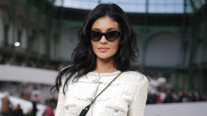 Kylie Jenner at the Chanel Haute Couture Spring/Summer 2025 fashion show as part of Paris Couture Fashion Week.