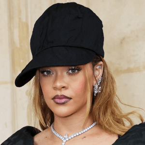 Rihanna attends the Dior Haute Couture show during Paris Fashion Week Spring/Summer 2024 at Musee Rodin on January 22, 2024 in Paris, France.