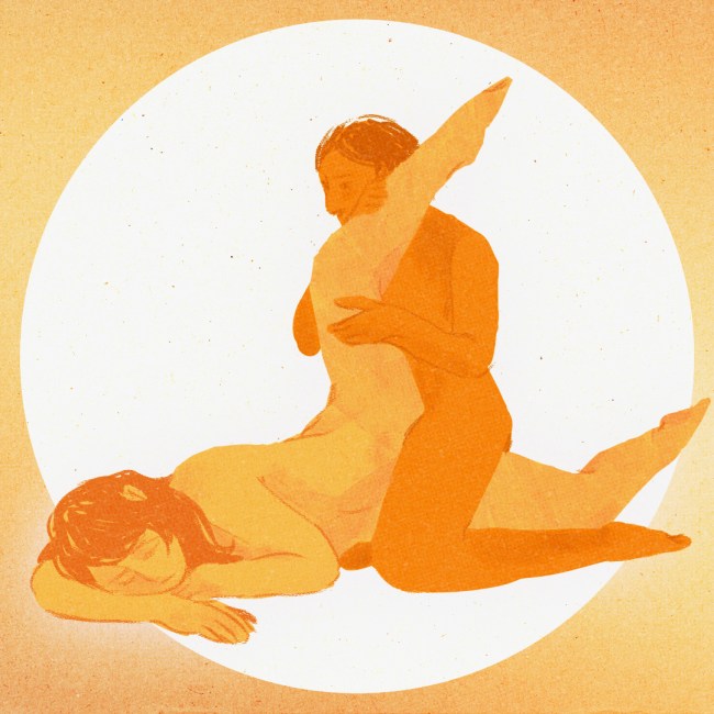 Scissored Flagpole position.