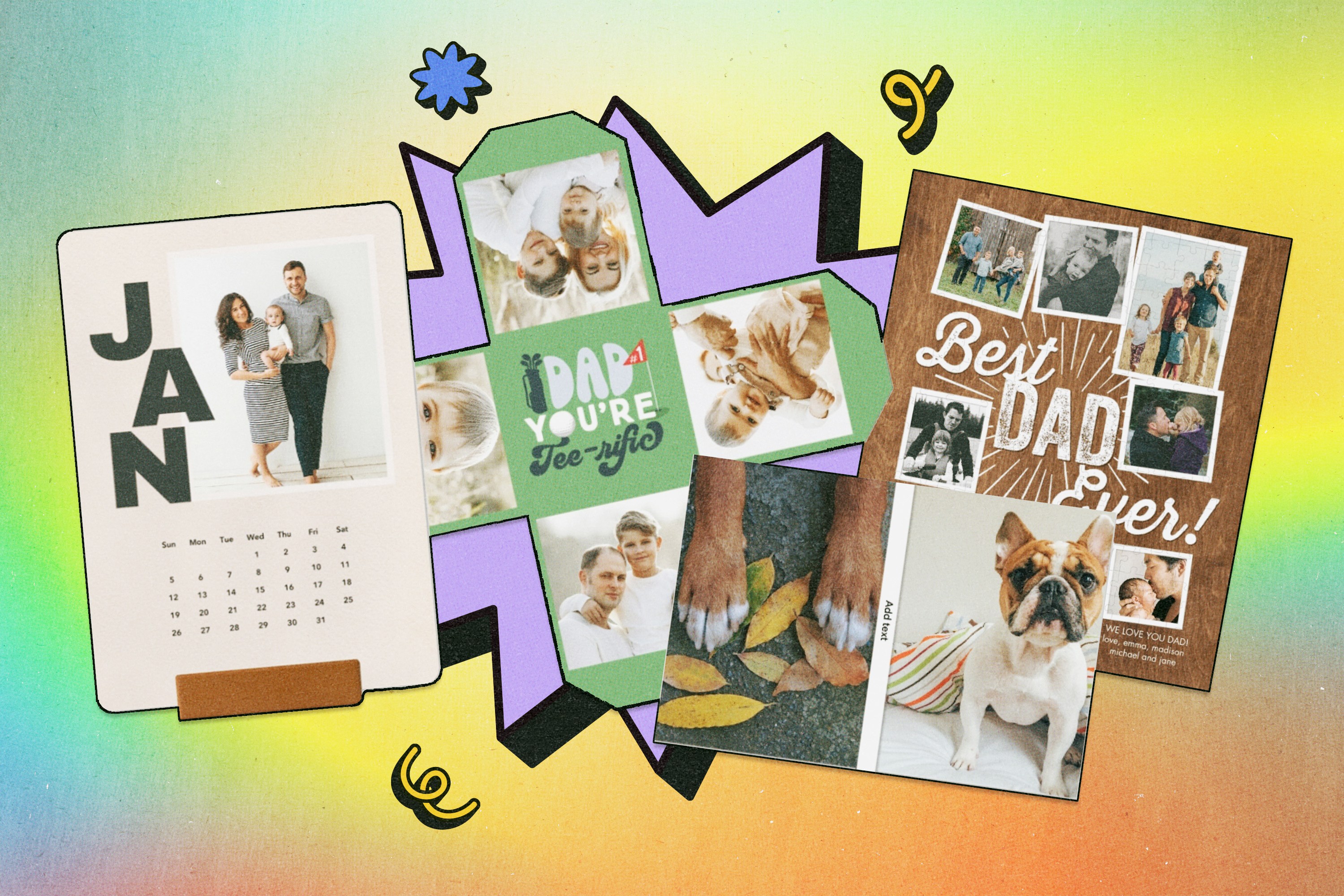 Personalized Gifts for his First Father's Day