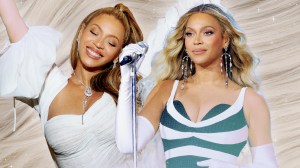 beyonce at cecred event; beyonce performing during renaissance world tour