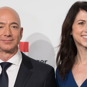 Mackenzie Scott and Jeff Bezos