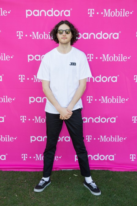 CATHEDRAL CITY, CA - APRIL 13:  DJ Jim E Stack attends T-Mobile Indio Invasion, Powered By Pandora Featuring Dillon Francis at Cree Estate on April 13, 2018 in Cathedral City, California.
