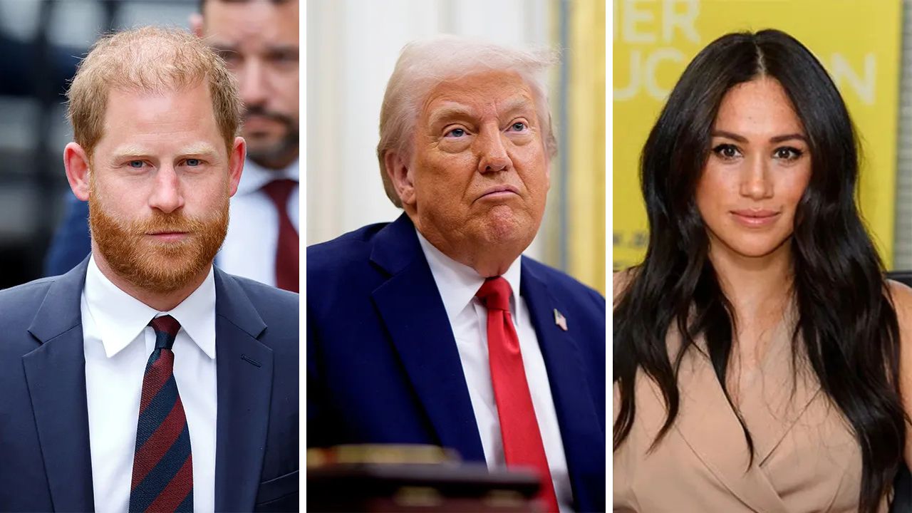 Prince Harry, Meghan Markle, President Trump
