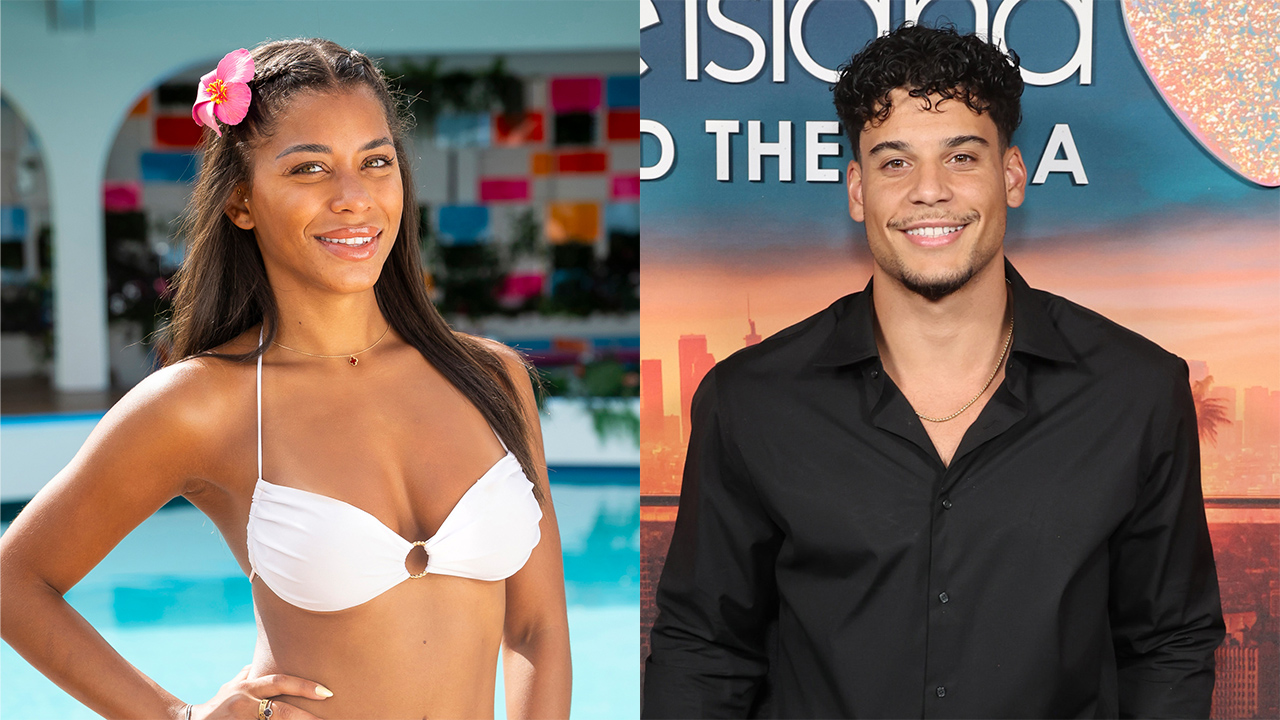 Amaya and Kenny from Love Island USA