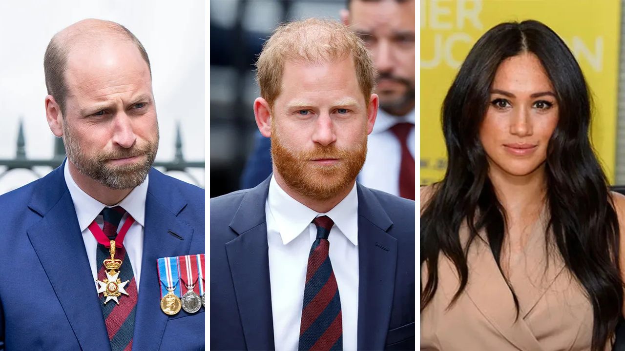 Prince Harry, Prince William, Meghan Markle