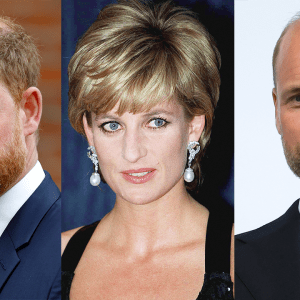 Harry, Diana, William