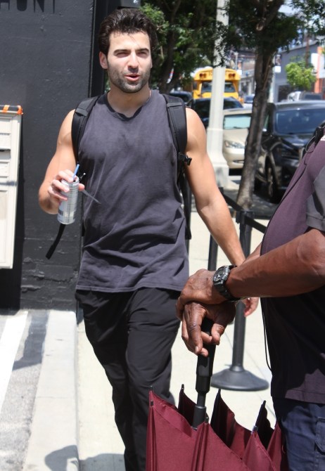 LOS ANGELES, CA - SEPTEMBER 10: Jan Ravnik is seen leaving the 'Dancing With The Stars' rehearsals on September 10, 2025 in Los Angeles, California