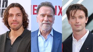 Joseph Baena, Arnold Schwarzenegger, Patrick Schwarzenegger