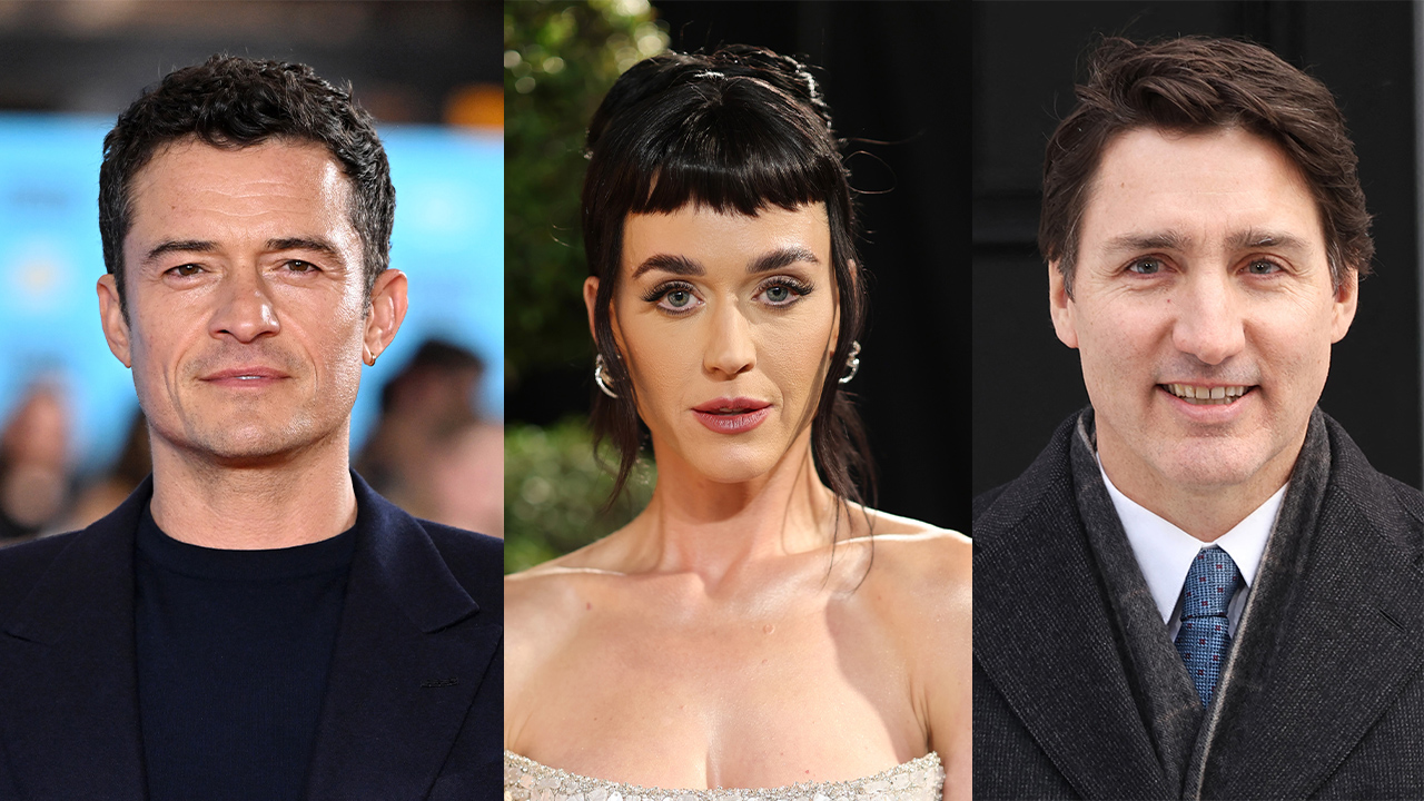 Orlando Bloom, Katy Perry, Justin Trudeau