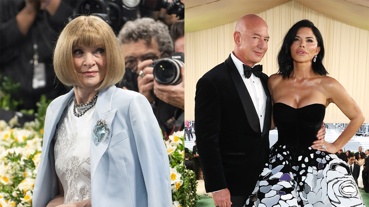 Anna Wintour, Jeff Bezos, Lauren Sanchez