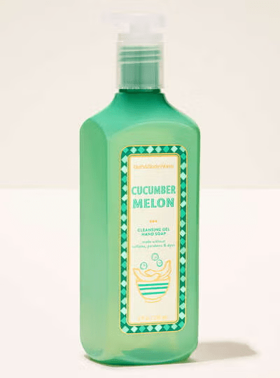 Cucumber Melon Cleansing Gel Hand Soap