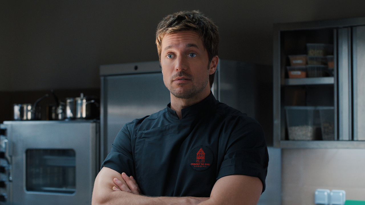 Emily in Paris. Lucas Bravo as Gabriel in episode 505 of Emily in Paris. Cr. Courtesy of Netflix © 2025