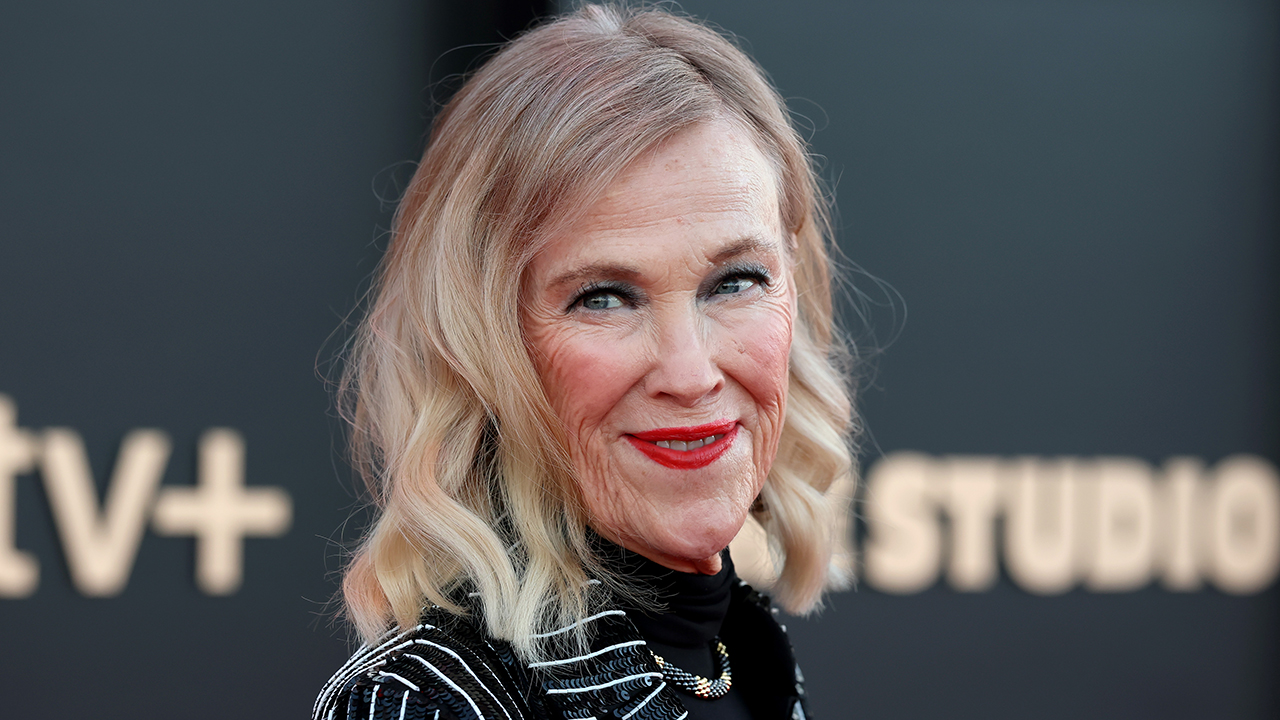 LOS ANGELES, CALIFORNIA - MARCH 24: Catherine O'Hara attends the World Premiere of Apple TV+'s Series "The Studio" at Academy Museum of Motion Pictures on March 24, 2025 in Los Angeles, California.