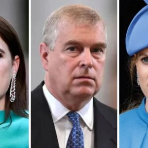 Princess Eugenie, Andrew, Princess Beatrice