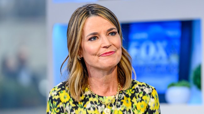 NEW YORK, NEW YORK - FEBRUARY 27: Savannah Guthrie visits "Fox & Friends" to discuss her new book "Mostly What God Does: Reflections on Seeking and Finding His Love Everywhere" at Fox News Channel Studios on February 27, 2024 in New York City.