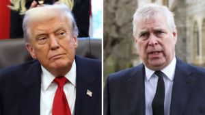 Donald Trump, former Prince Andrew