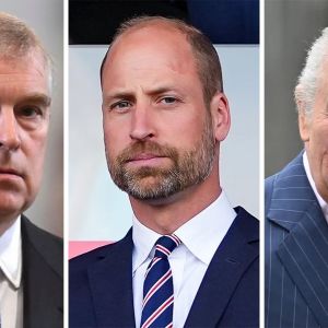 Andrew, Prince William, King Charles