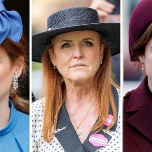 Princess Beatrice, Princess Eugenie and Sarah Ferguson