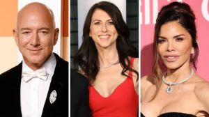 Jeff Bezos, Mackenzie Scott, Lauren Sanchez